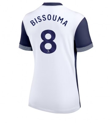 Tottenham Hotspur Yves Bissouma #8 Primera Equipación Mujer 2024-25 Manga Corta